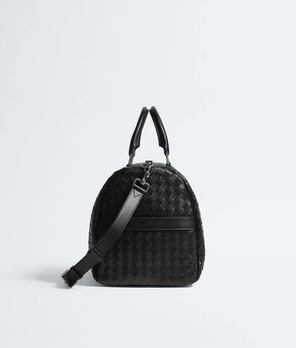 Men's Intrecciato Cabin Duffle in Black Bottega Veneta United Kingdom EN - Image 4