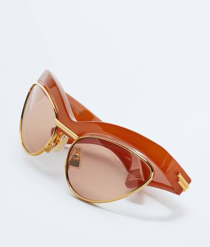 Duo Angle Cat Eye Sunglasses
