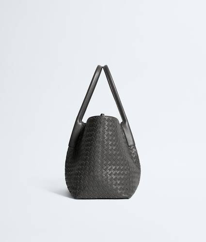 Women's Large Pinacoteca in Obsidian gray/silica gray Bottega Veneta Italy EN - Image 4