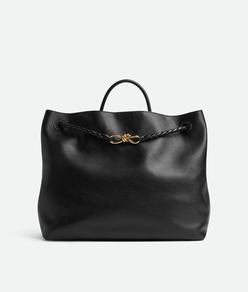 Women's Large Andiamo in Black Bottega Veneta United States EN - Image 7