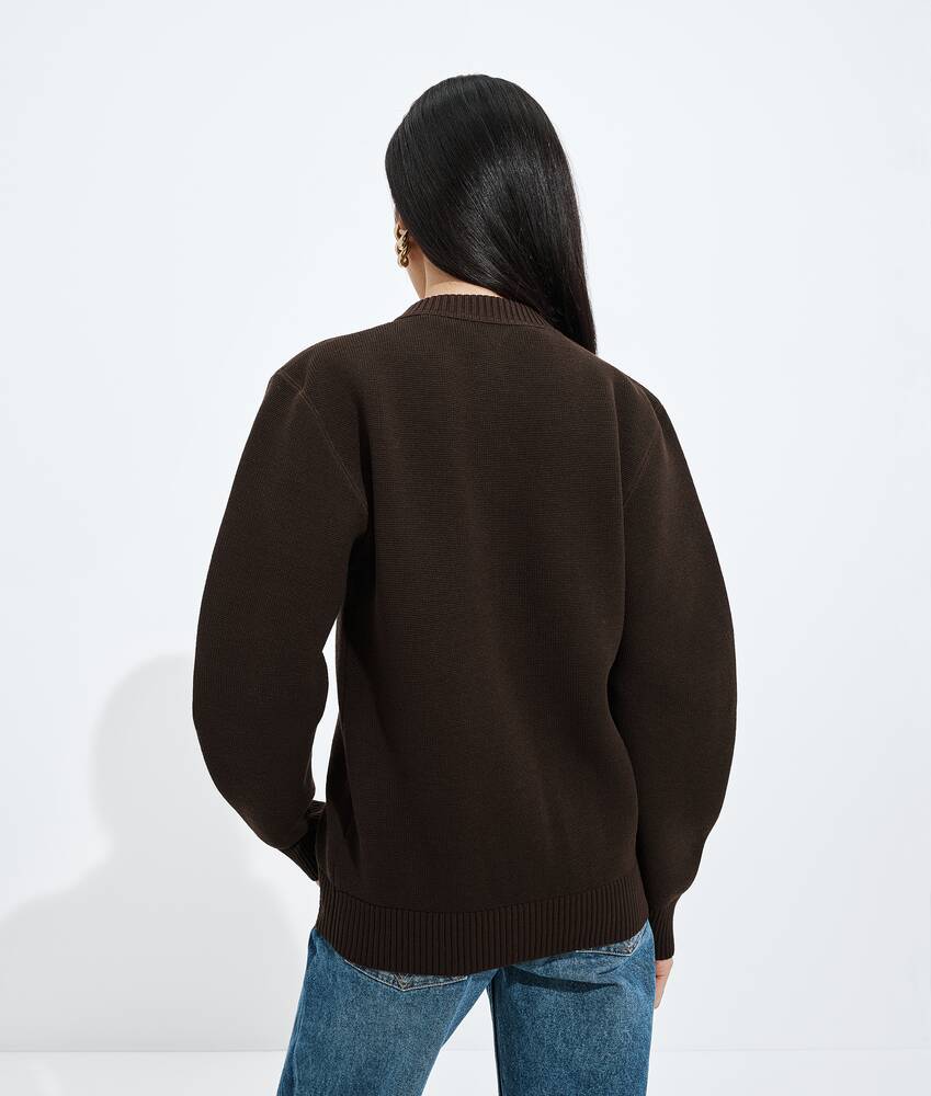 Display a large version of the product image 3 - Wool and Cotton Cardigan