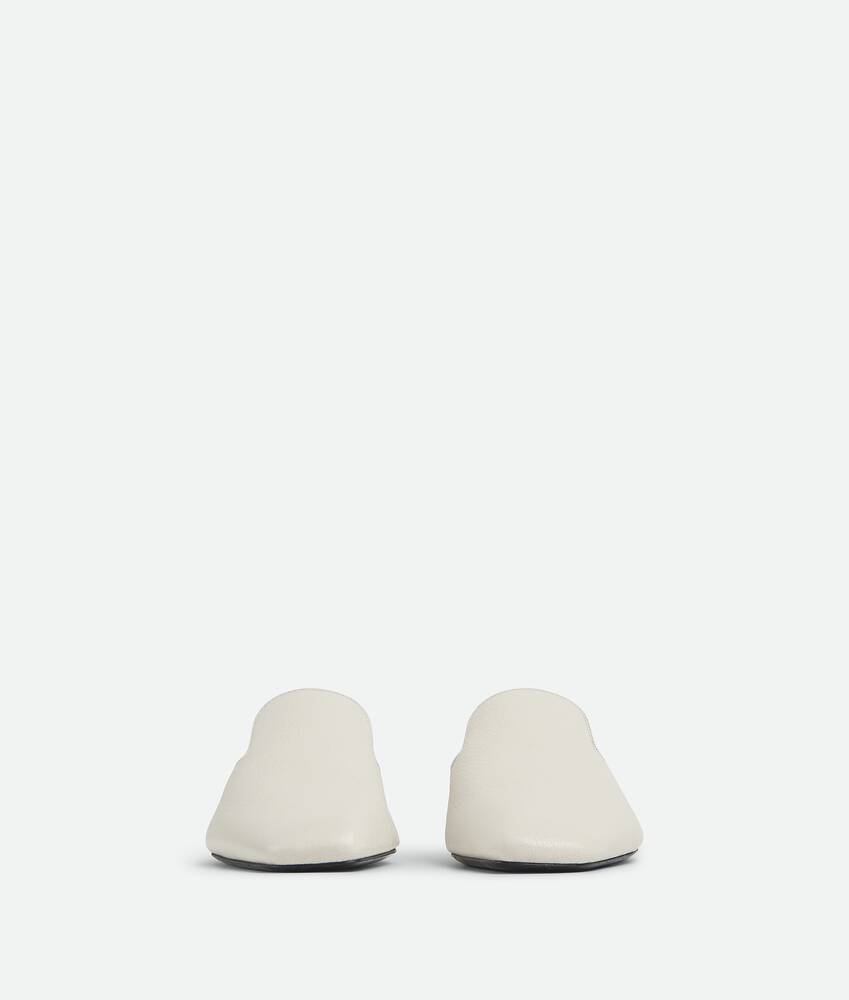 Women's Adamo Slipper in White Bottega Veneta Brazil EN - Image 3