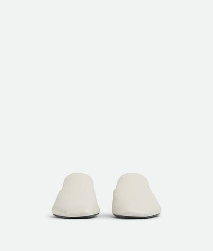Women's Adamo Slipper in White Bottega Veneta Brazil EN - Image 3