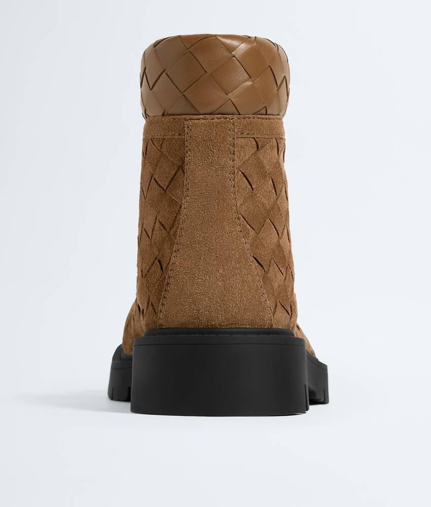 Bottines &agrave; lacets Haddock pour Homme en Dark caramel Bottega Veneta Monaco FR - Image 5