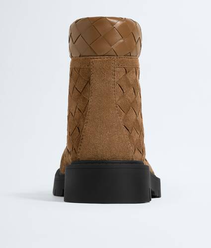 Bottines &agrave; lacets Haddock pour Homme en Dark caramel Bottega Veneta Monaco FR - Image 5