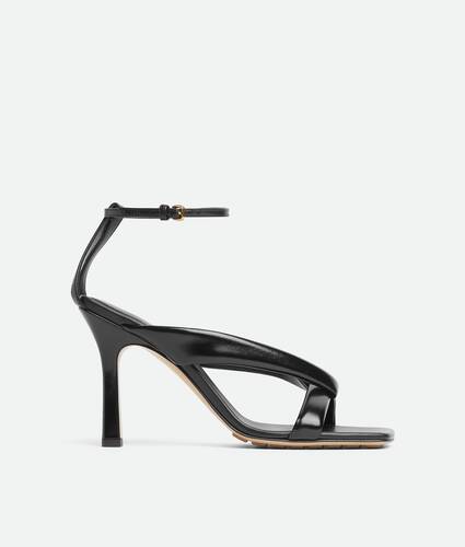 Riva Riemchensandalen f&uuml;r Damen in Black Bottega Veneta Schweiz DE - Image 1