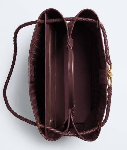 Women's Large Andiamo in Deep mahogany Bottega Veneta Japan EN - Image 3