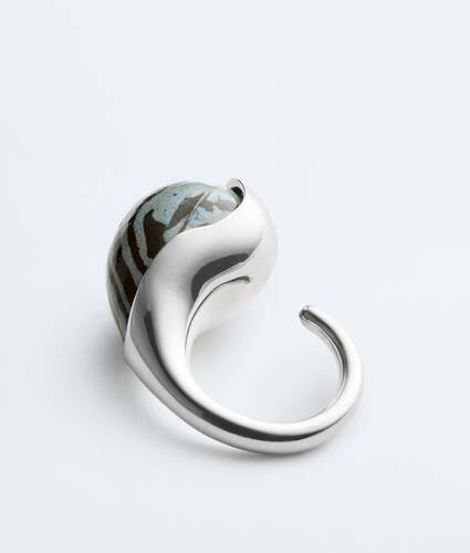 Anillo Drop para Mujer en Glacial/black Bottega Veneta M&eacute;xico ES - Image 4