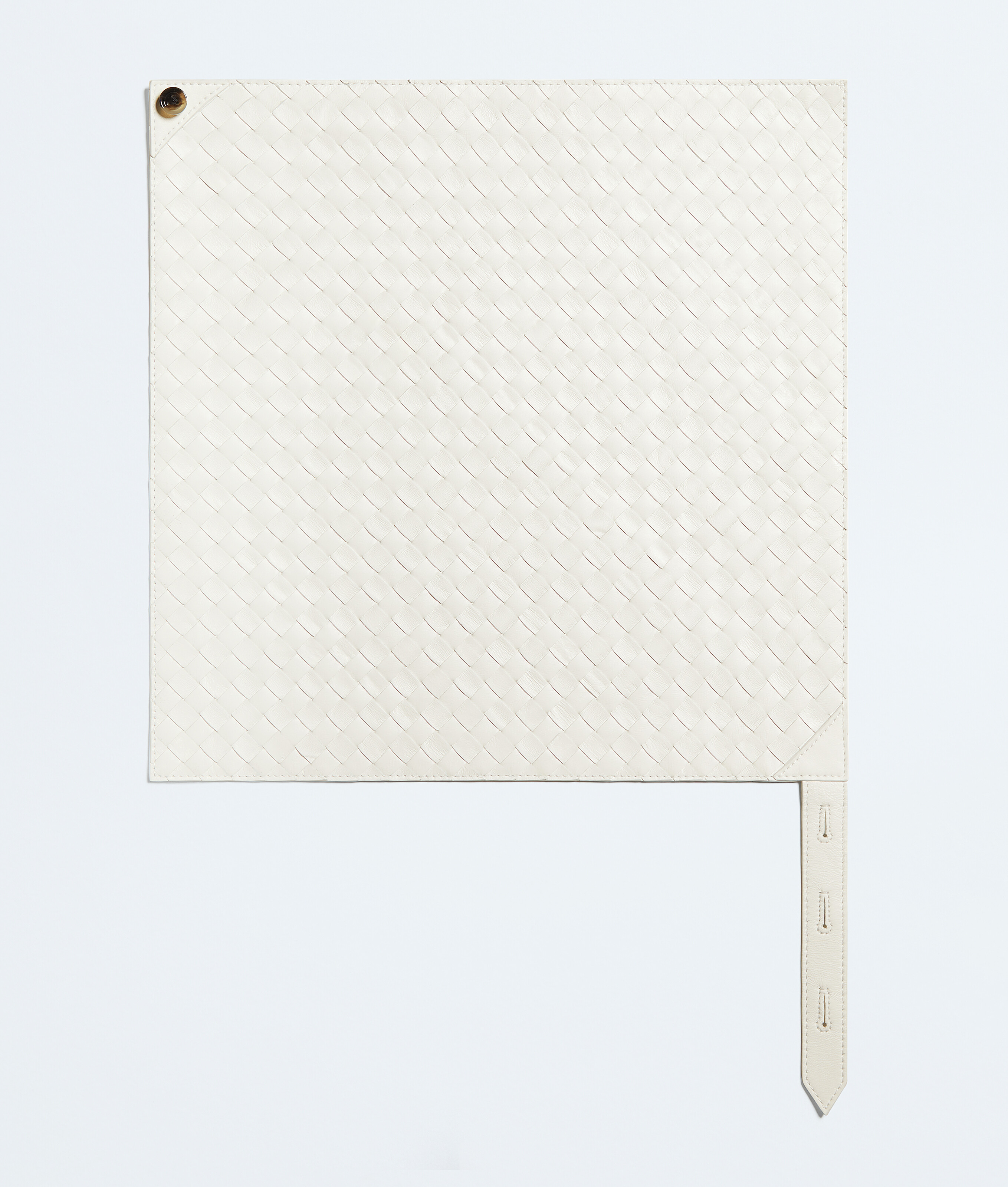 Leather Intrecciato Foulard