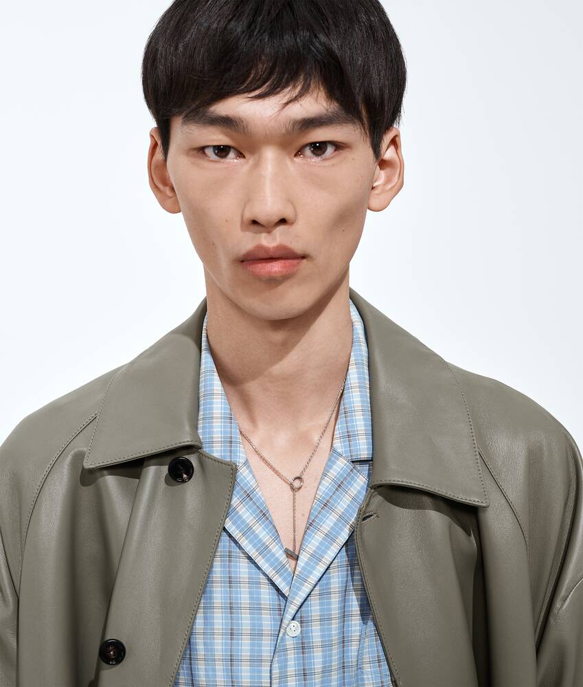 Men's Veneta Chain Necklace in Silver Bottega Veneta United Kingdom EN - Image 2