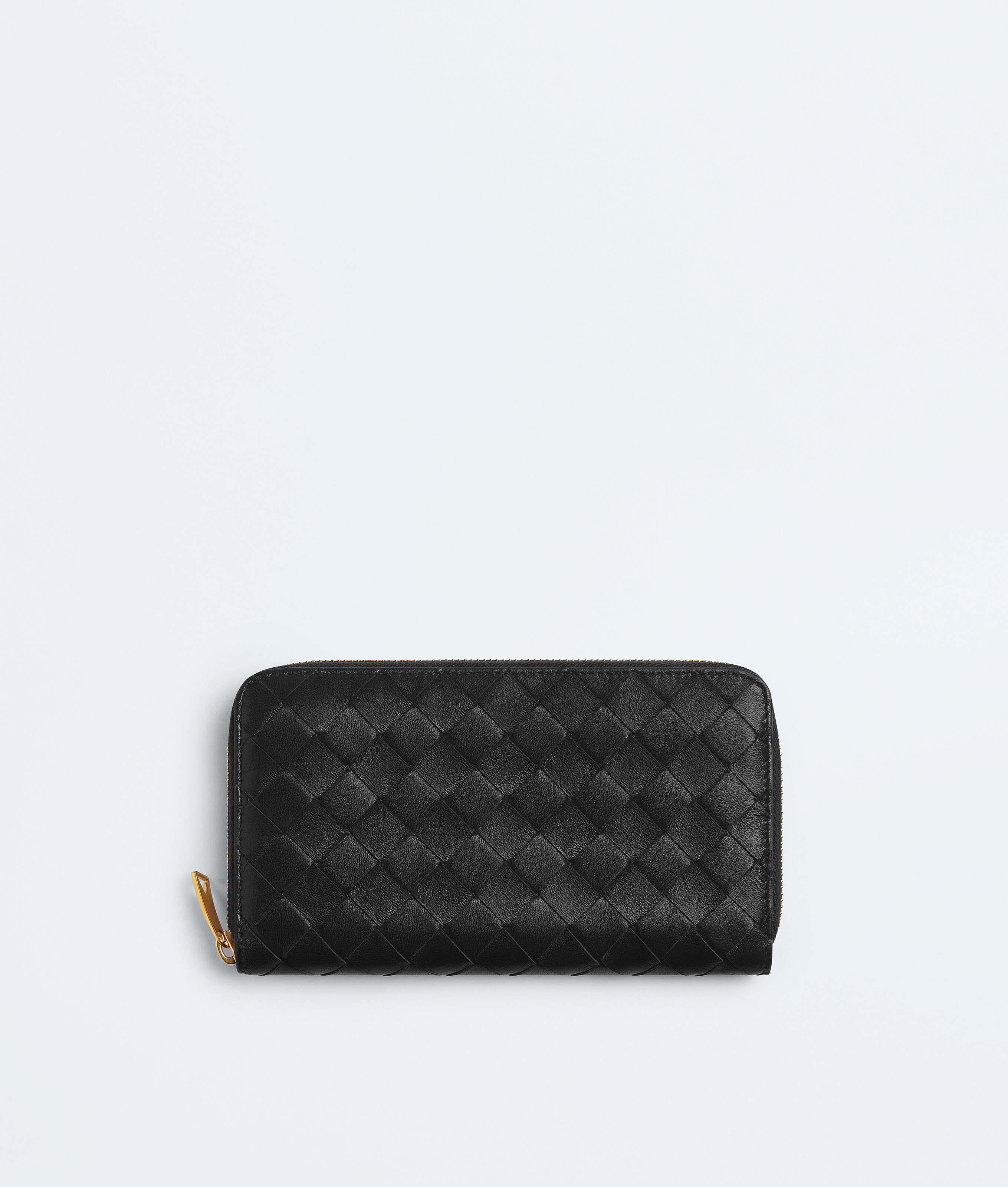 Intrecciato Zip Around Wallet