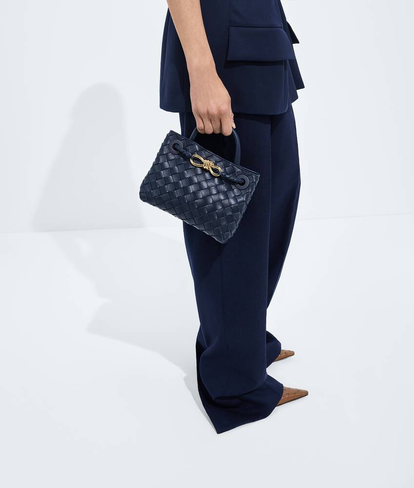Women's Mini Andiamo in Petroleum Bottega Veneta United Arab Emirates EN - Image 2