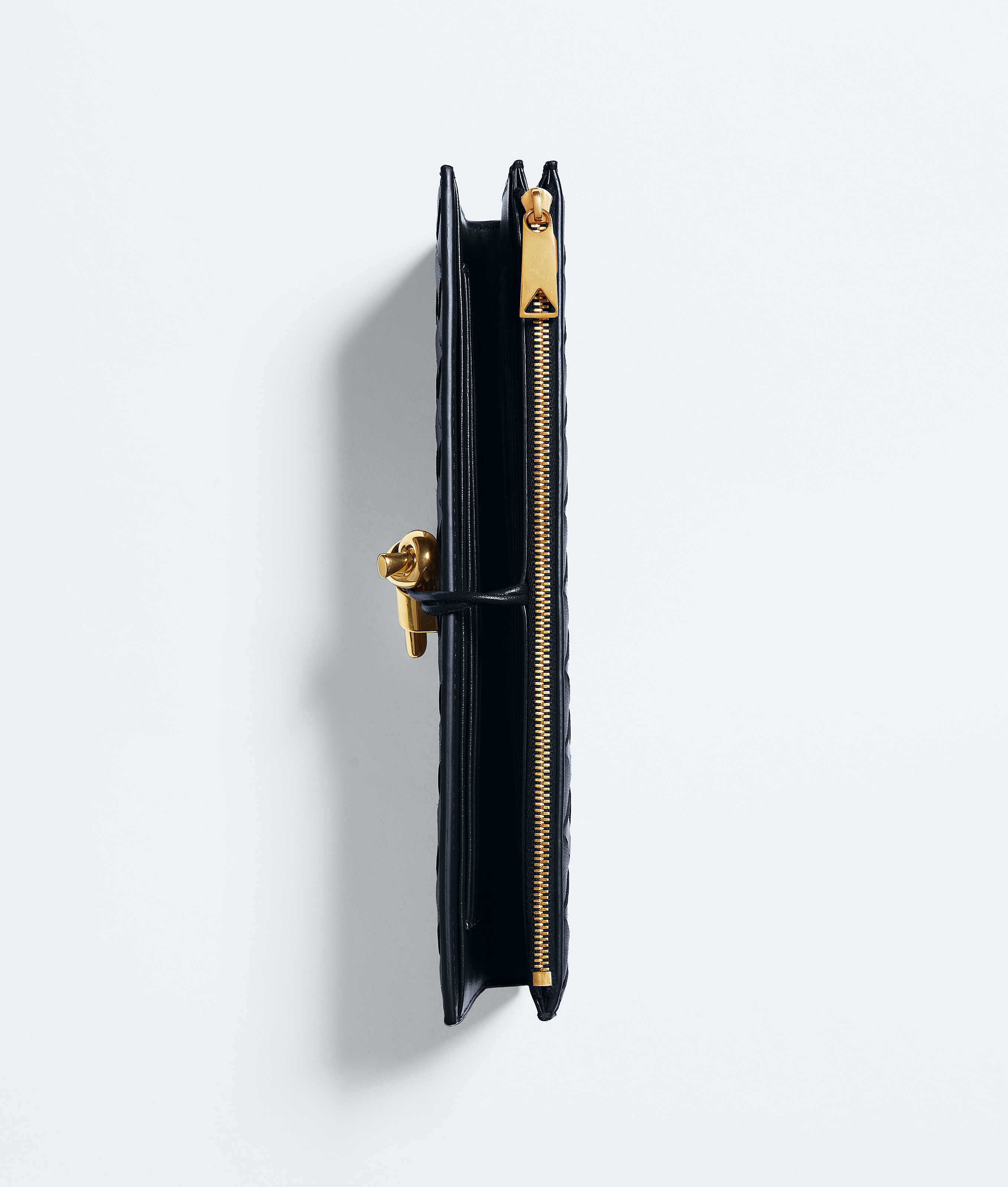 Women's Andiamo Wallet Organizer in Midnight Bottega Veneta Luxembourg EN - Image 4