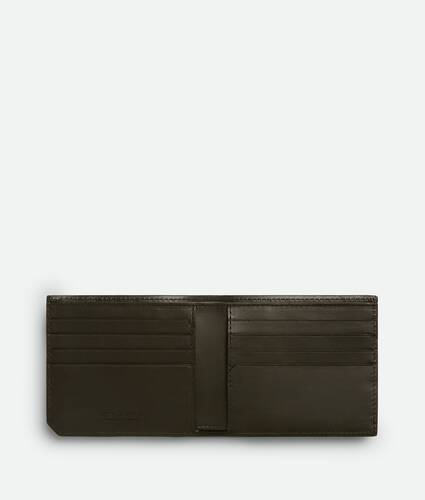 Men's Intrecciato Piccolo Bi-Fold Wallet in Kaki Bottega Veneta Japan EN - Image 2