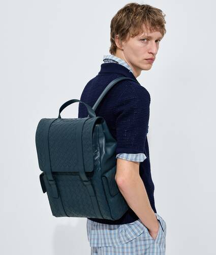 Men's Back To School Backpack in Denim Bottega Veneta Canada EN - Image 2