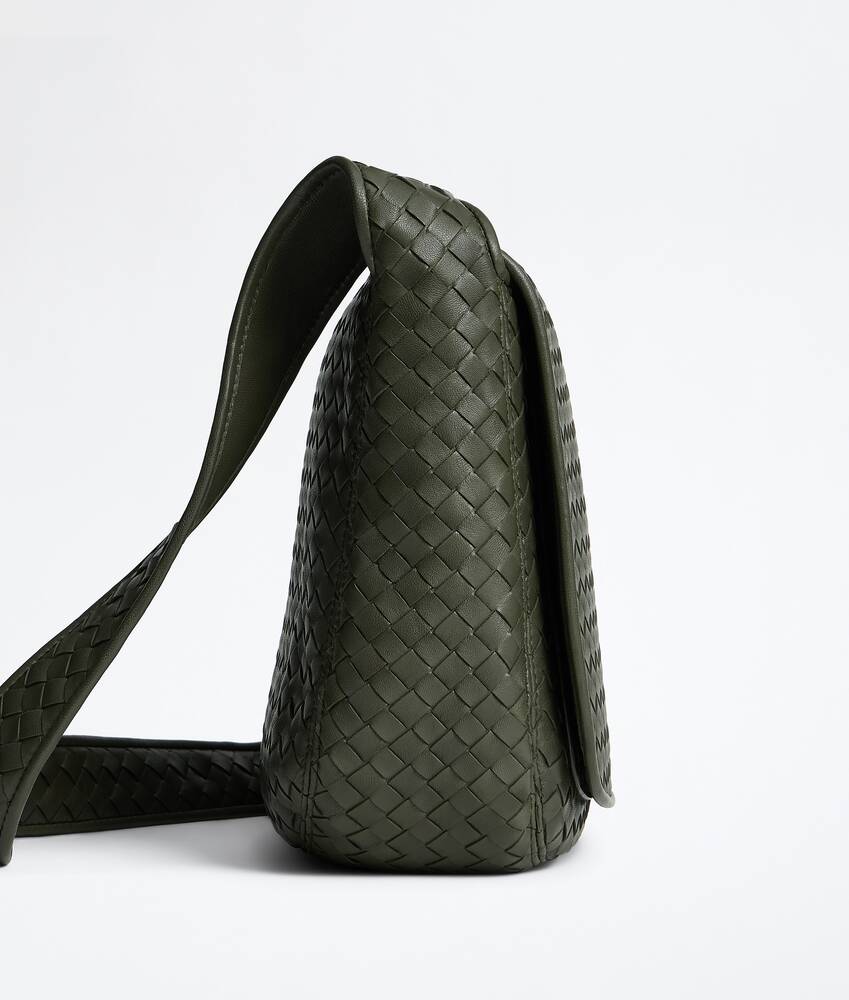 Men's Veneto Large Messenger in Bark green Bottega Veneta Japan EN - Image 2