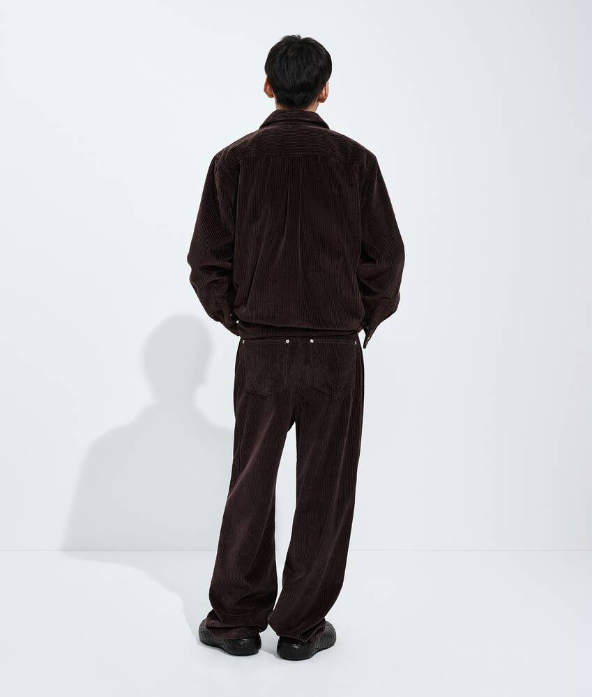 Men's Cotton Corduroy Pants in Intense carrubo Bottega Veneta United States EN - Image 2