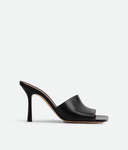 Women's Stretch Mule in Black Bottega Veneta Poland EN - Image 1