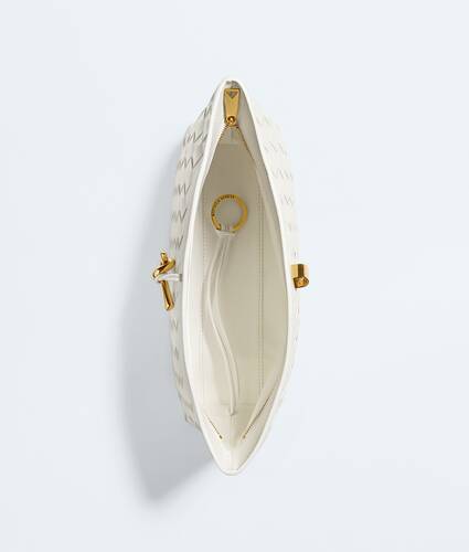Ela's Pouch Boat Andiamo em Alabaster Bottega Veneta Brasil PT - Image 3