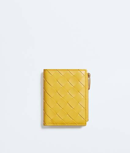 Women's Intrecciato Small Bi-Fold Wallet in Taxi Bottega Veneta Bulgaria EN - Image 1