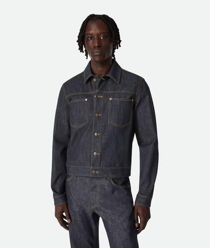 Raw Indigo Denim Jacket