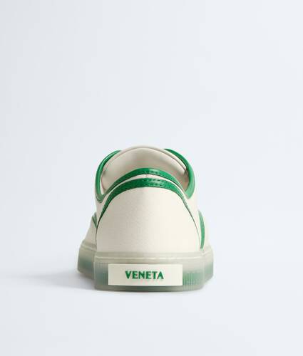 Sneaker Serena para Mujer en Alabaster/grass green Bottega Veneta M&eacute;xico ES - Image 5