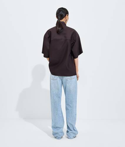 Women's Sky Bleached Wide Leg Jeans in Light bleach Bottega Veneta United States EN - Image 3
