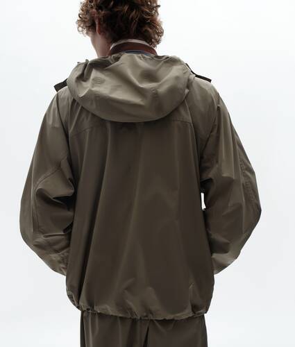Cazadora con capucha t&eacute;cnica para Hombre en Desert taupe Bottega Veneta Estados Unidos ES - Image 3