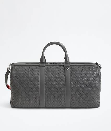 Men's Intrecciato Cabin Duffle in Obsidian gray/radar Bottega Veneta Qatar EN - Image 1
