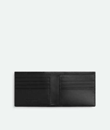 Intrecciato Bi-Fold Portemonnaie f&uuml;r Herren in Black Bottega Veneta &Ouml;sterreich DE - Image 2