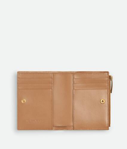 Intrecciato Small Bi-Fold Wallet