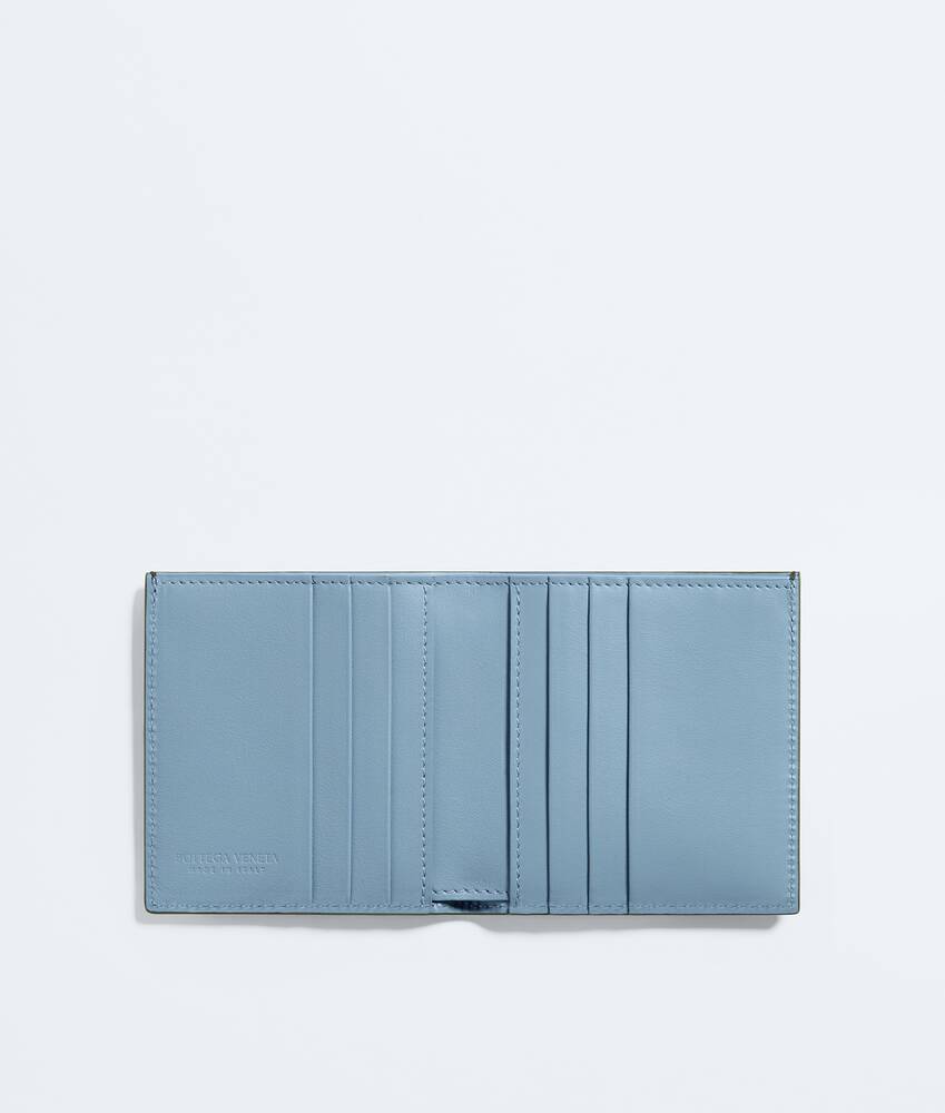 Intrecciato Bi-Fold Portemonnaie f&uuml;r Herren in Green tweed mineral Bottega Veneta Deutschland DE - Image 2