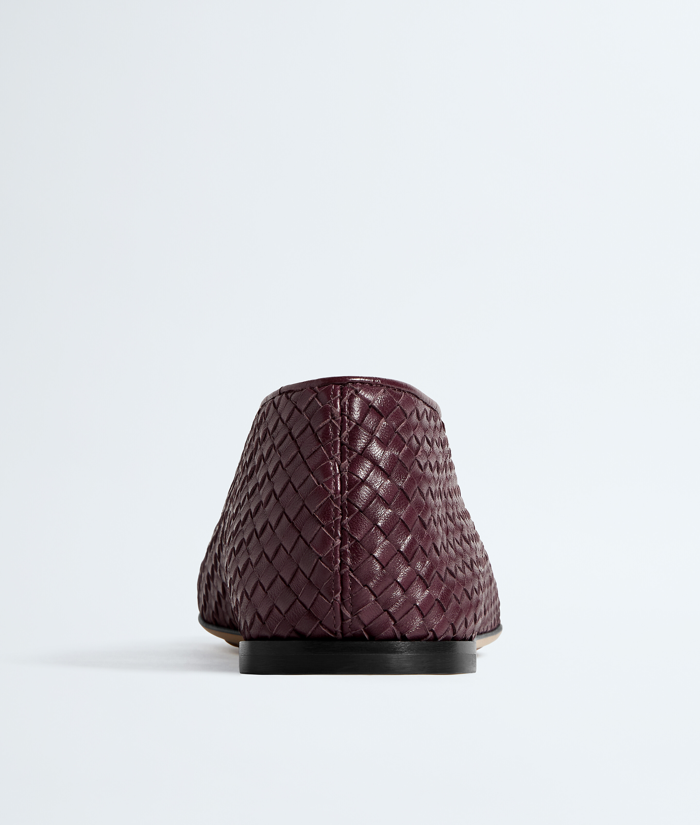 Bottega Veneta Brown Rosa Ballerina Flats In Multi