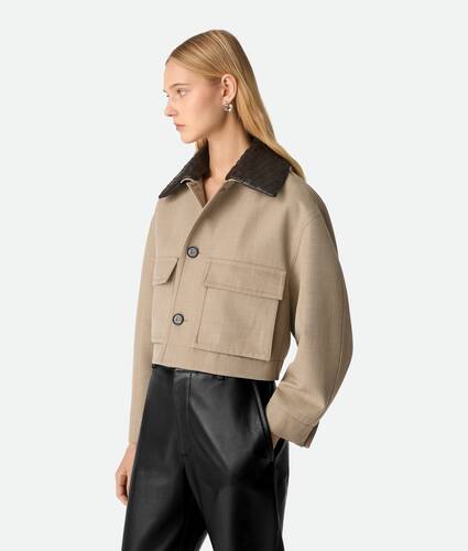Wool Twill Blouson