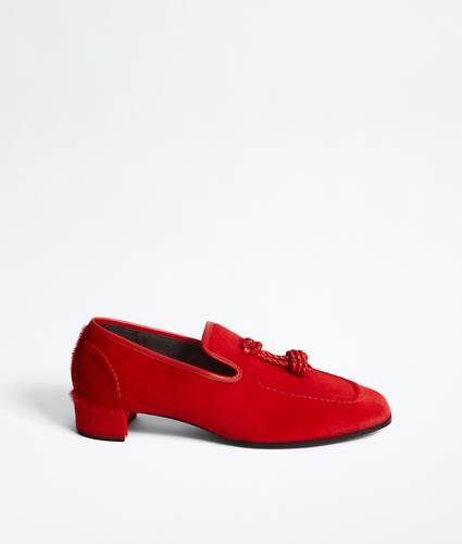 Women's Romeo Loafer in Flash red Bottega Veneta Croatia EN - Image 1