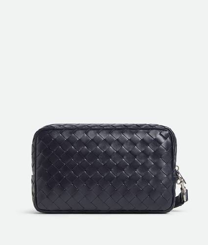 Intrecciato Pouch With Wristlet
