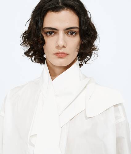 Washed Silk Taffeta Shirt