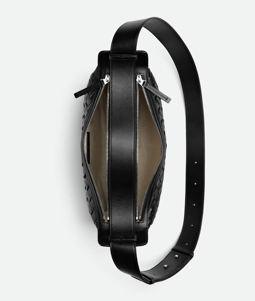 Men's Intrecciato Tribeca Top Handle in Black Bottega Veneta Thailand EN - Image 3