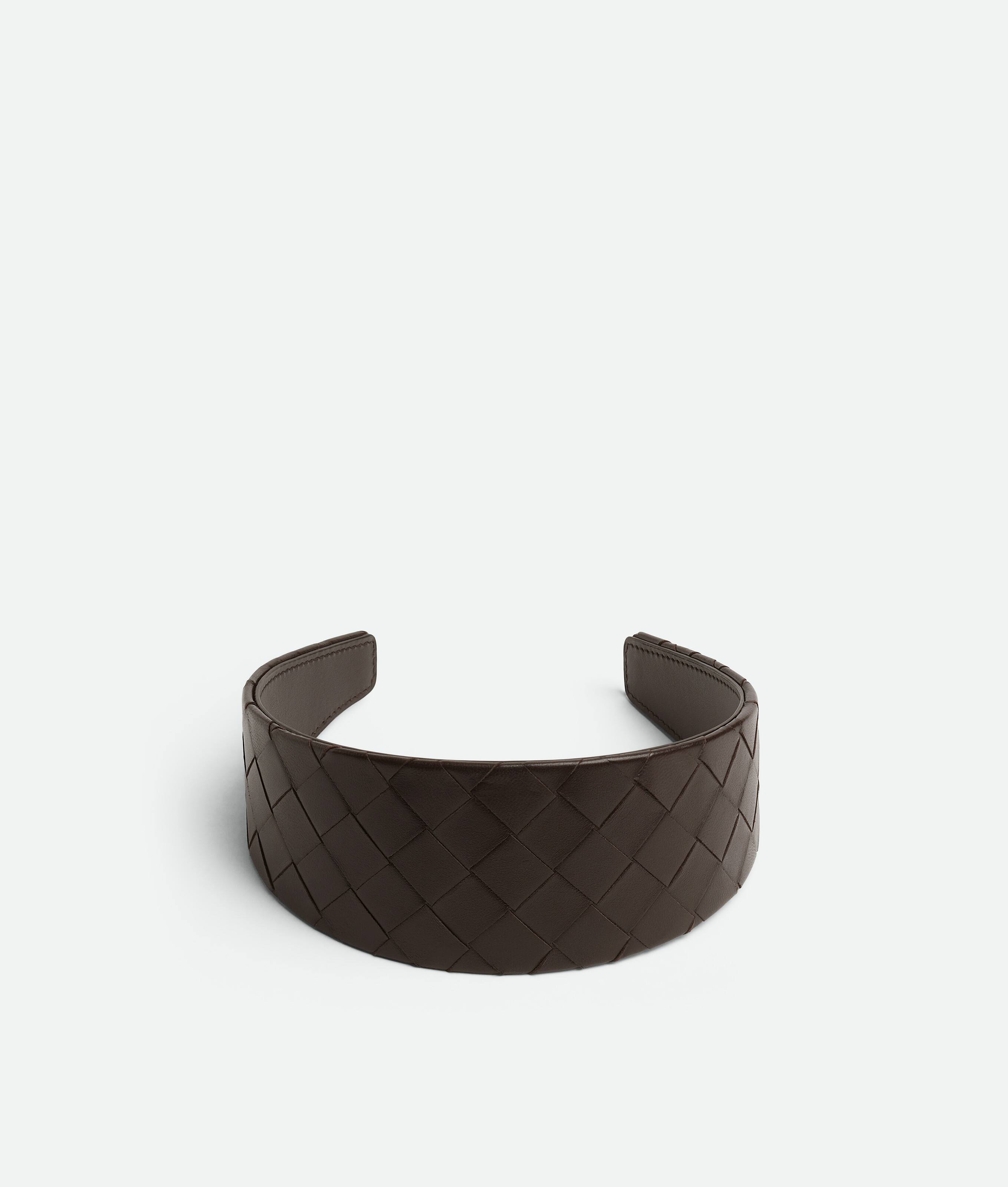 Bottega Veneta Unisex Brown Intrecciato Headband - U