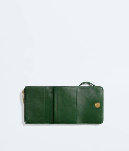 Andiamo Tri-Fold-Portemonnaie f&uuml;r Damen in Basil Bottega Veneta Deutschland DE - Image 4