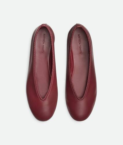 Bailarina Rosa para Mujer en Dark apple candy Bottega Veneta M&eacute;xico ES - Image 5