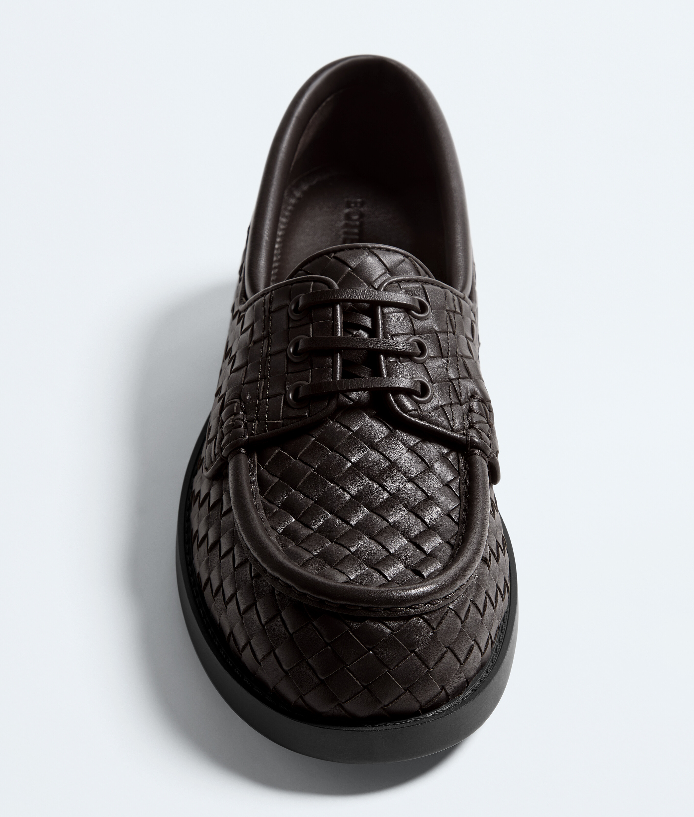 Men's Pier Boat Shoe in Espresso Bottega Veneta Australia EN - Image 4