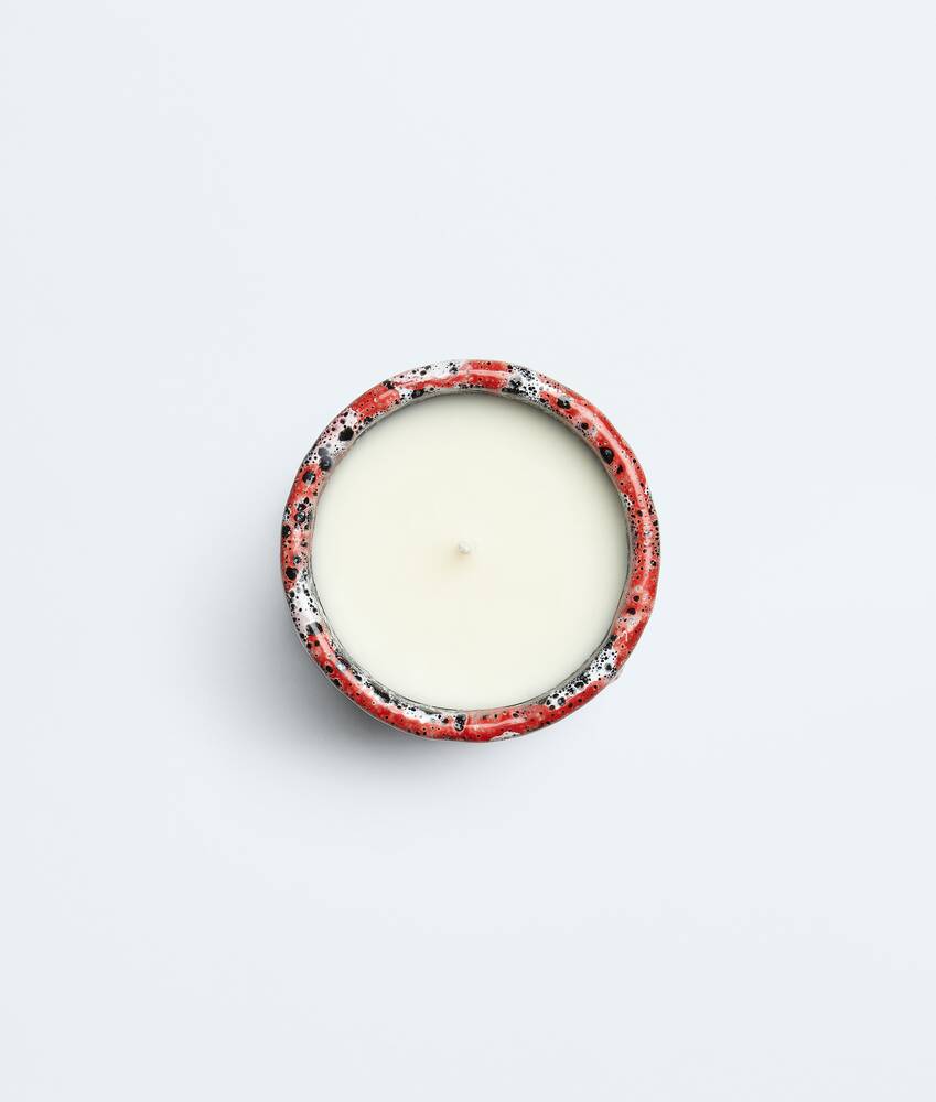 Women's Redstone Glaze Candle in Red/white/black Bottega Veneta Macao SAR China EN - Image 3