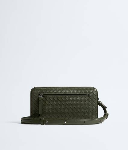 Soffietto piccola da Uomo in Bark green Bottega Veneta Italia IT - Image 4