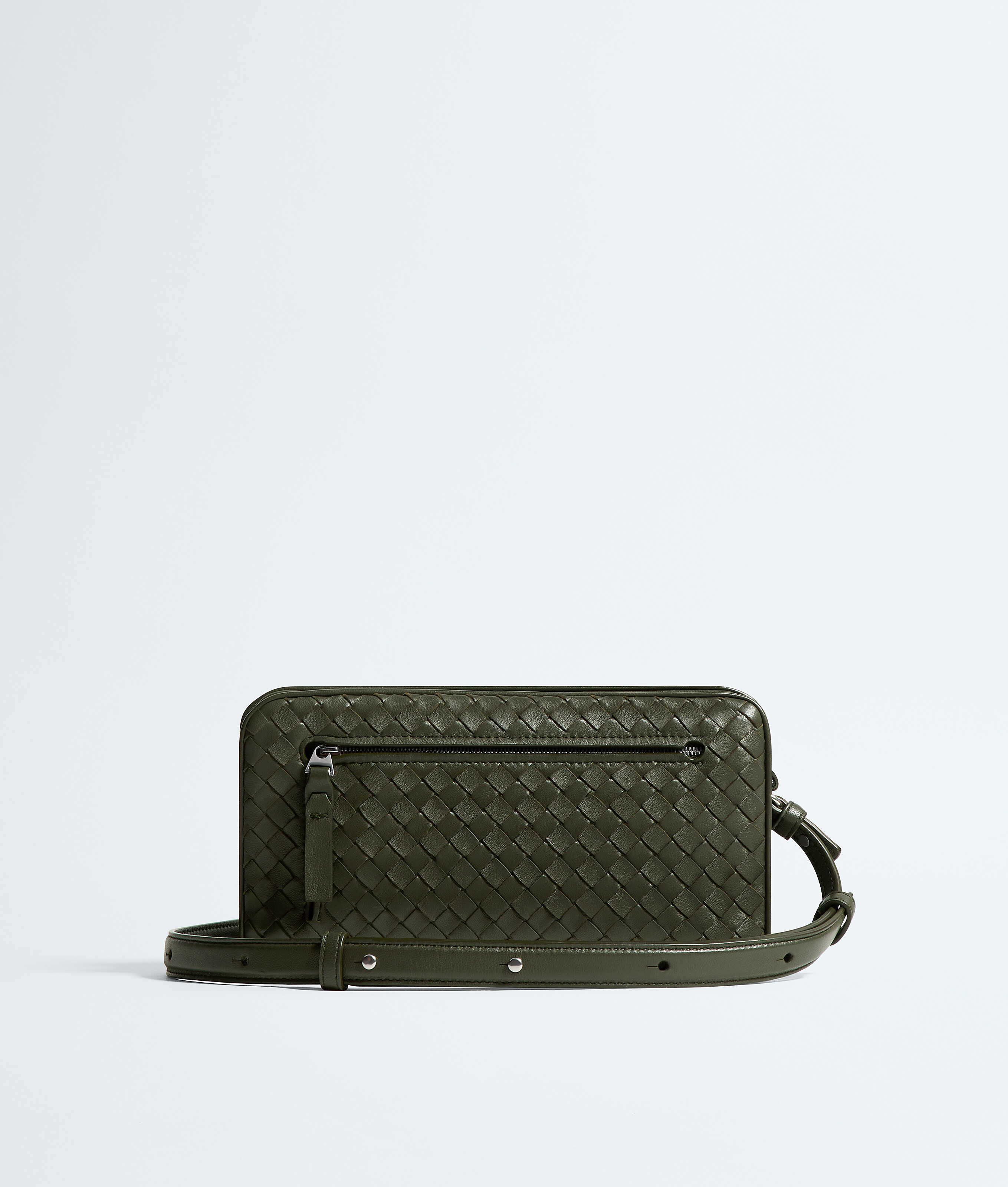 Men's Small Soffietto in Bark green Bottega Veneta Portugal EN - Image 4