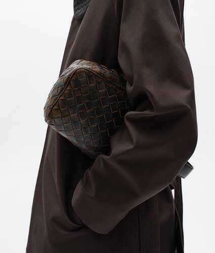 イントレチャート トラベルポーチ のために メンズ で ブラック/ブラウン Bottega Veneta 日本 JA - Image 2
