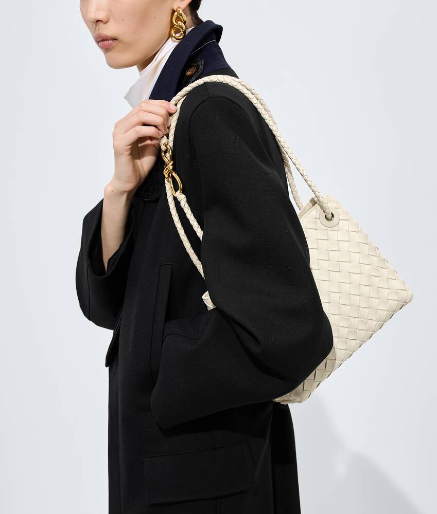 Women's Small Andiamo in Sea salt Bottega Veneta Australia EN - Image 8