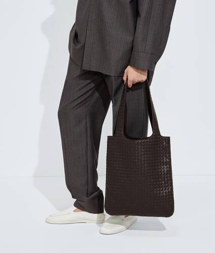 Men's Veneto Tote in Espresso Bottega Veneta Monaco EN - Image 6