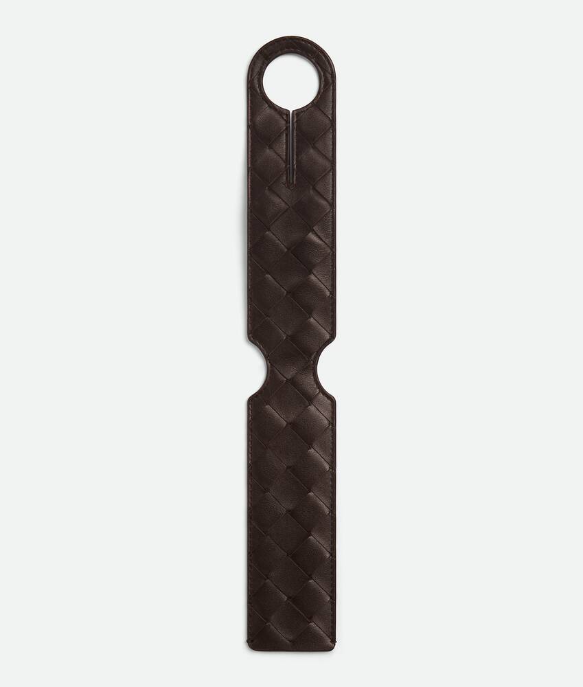 Men's Intrecciato Long Tag Holder in Fondant Bottega Veneta United States EN - Image 3