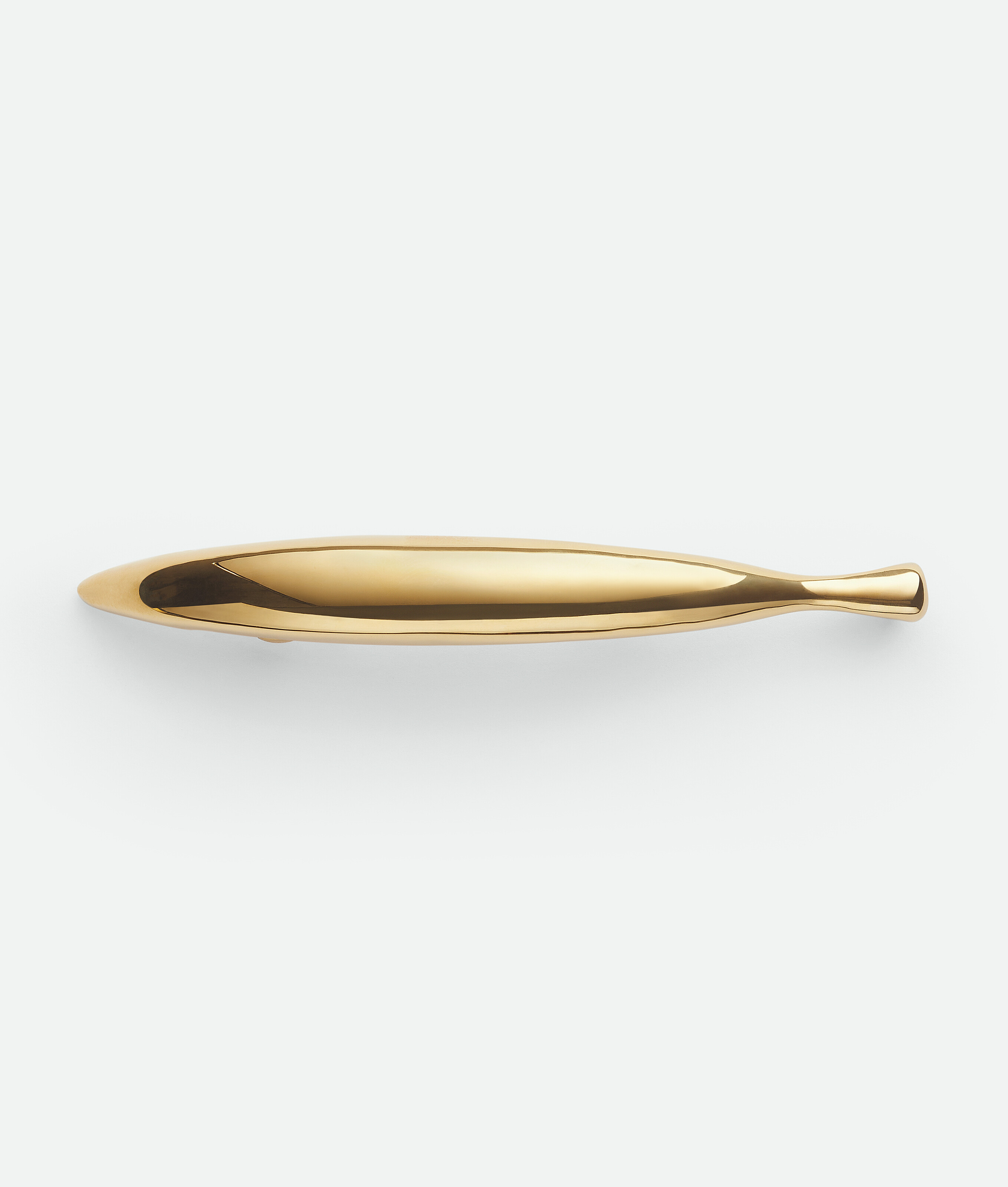 Women's Sardine Hair Clip in Yellow gold Bottega Veneta Lithuania EN - Image 3
